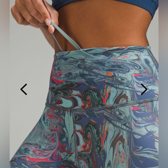 NWT Lululemon Train High Rise Tights 25” Size 4 Multi Color - Picture 3 of 6